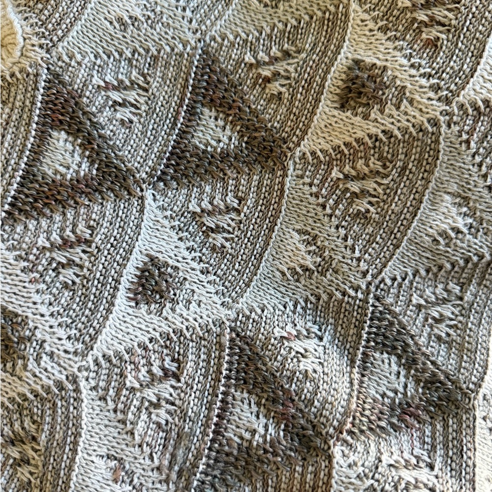 Geometric Knit sweater